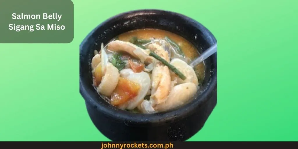 Salmon Belly Sigang Sa Miso Popular food item of  Dampa Express in Philippines