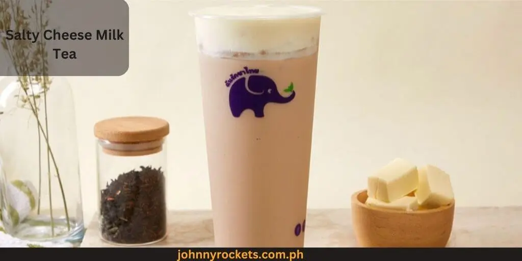 Salty Cheese Milk Tea Popular food item of  Baa Baa Thai Tea in Philippines