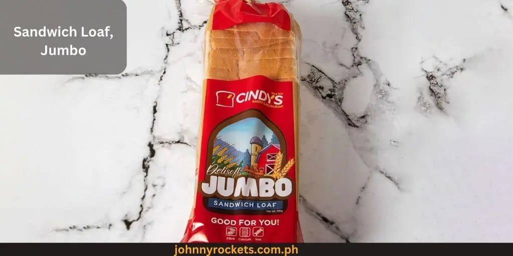 Sandwich Loaf, Jumbo Popular food item of  Cindy's Cake in Philippines