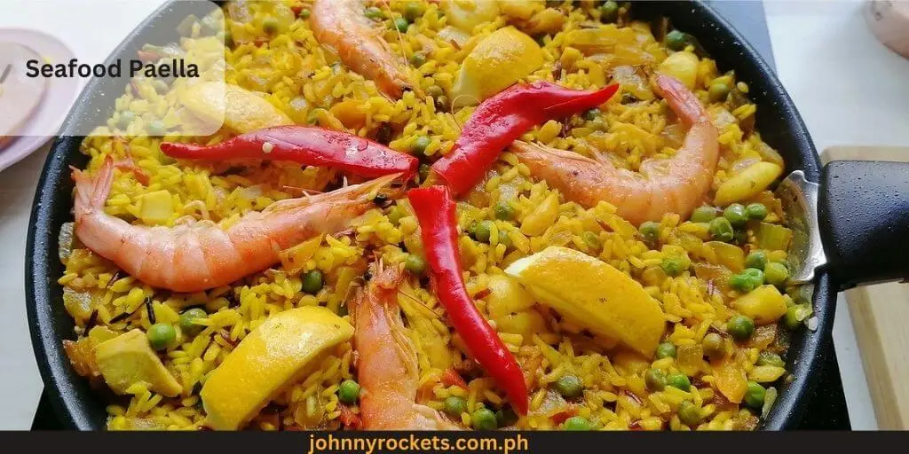 Seafood Paella Popular items of  Napa  Menu in  Philippines