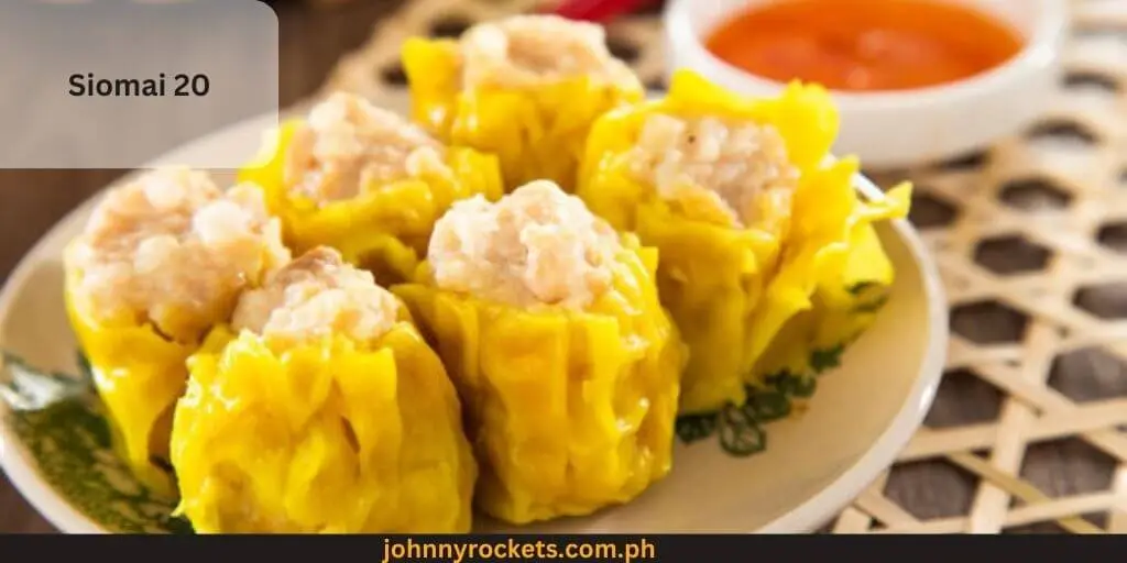 Siomai 20 Popular items of Nathaniel's in Philippines