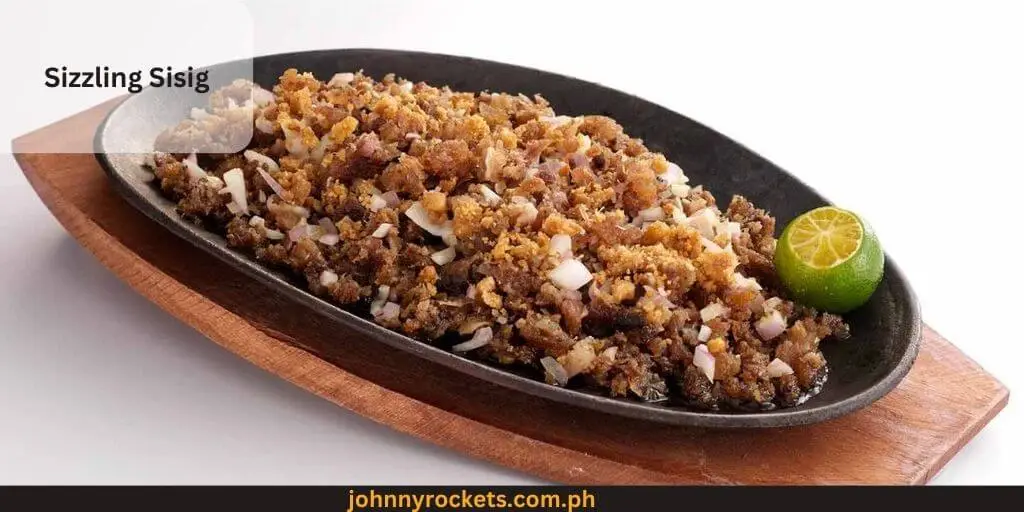 Sizzling Sisig Popular items of  Gerry's Grill Menu in  Philippines