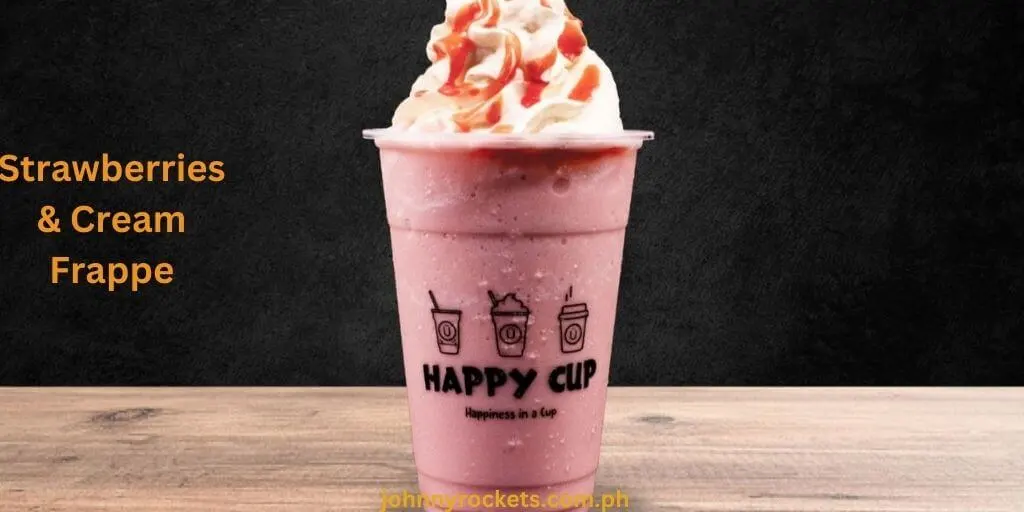 Strawberries & Cream Frappe