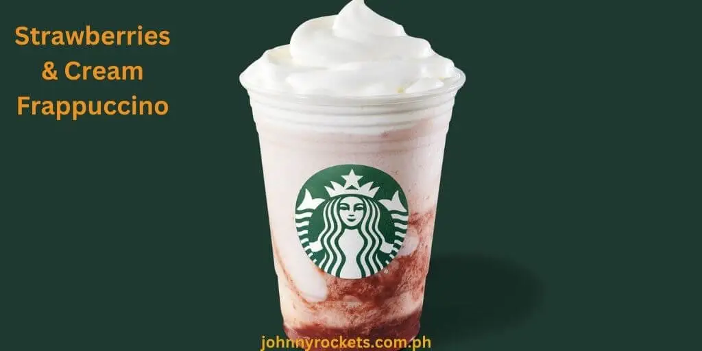 Strawberries & Cream Frappuccino