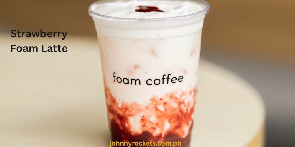 Strawberry Foam Latte