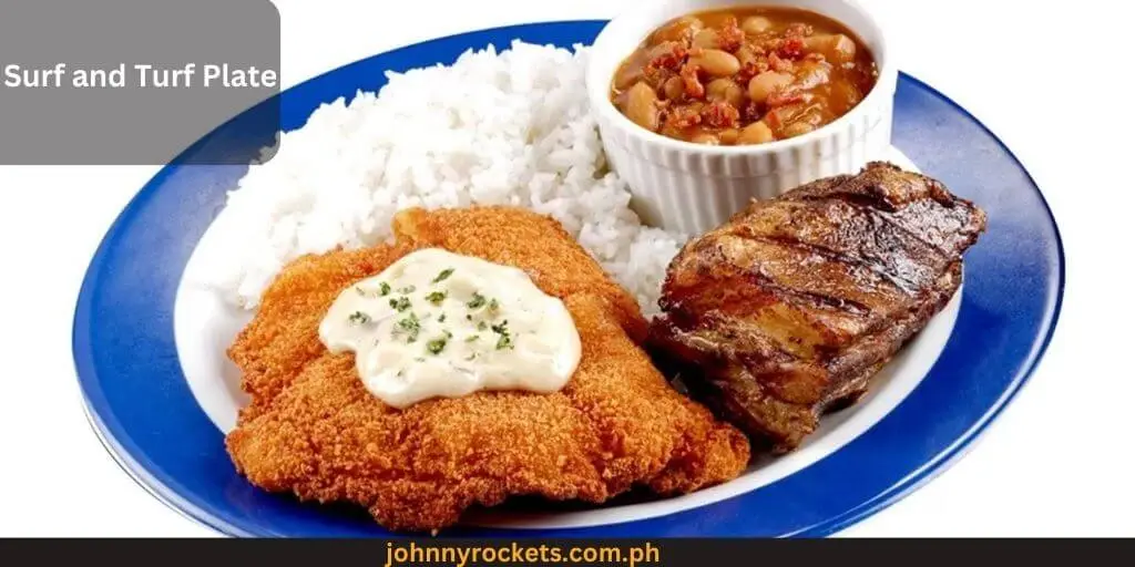 Surf and Turf Plate Popular food item of  Racks  in Philippines