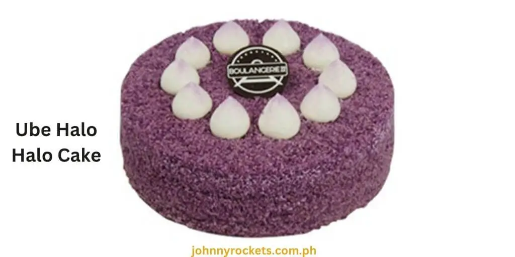 Ube Halo Halo Cake 