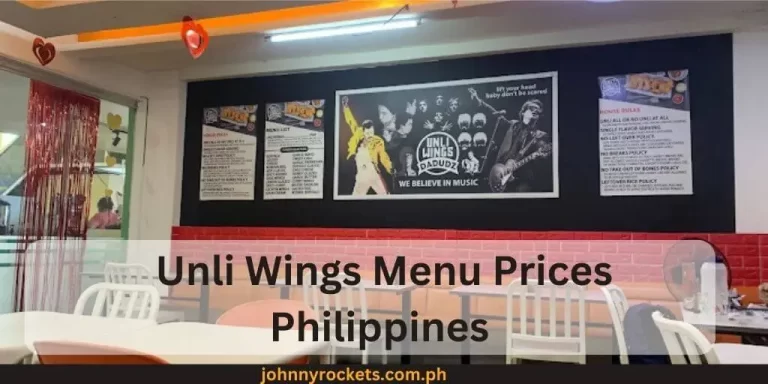 Unli Wings Menu Prices Philippines January 2024