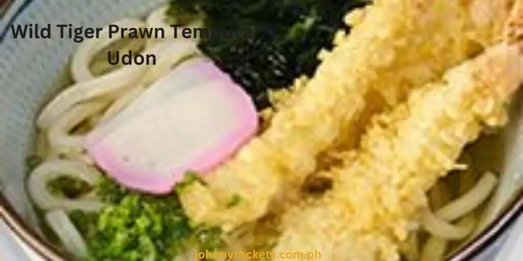 Wild Tiger Prawn Tempura Udon