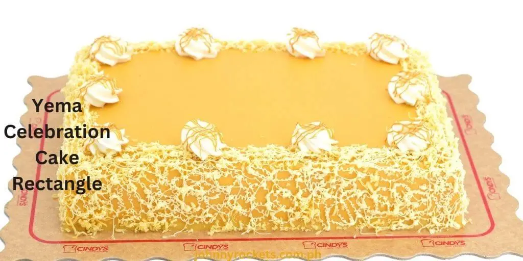 Yema Celebration Cake Rectangle