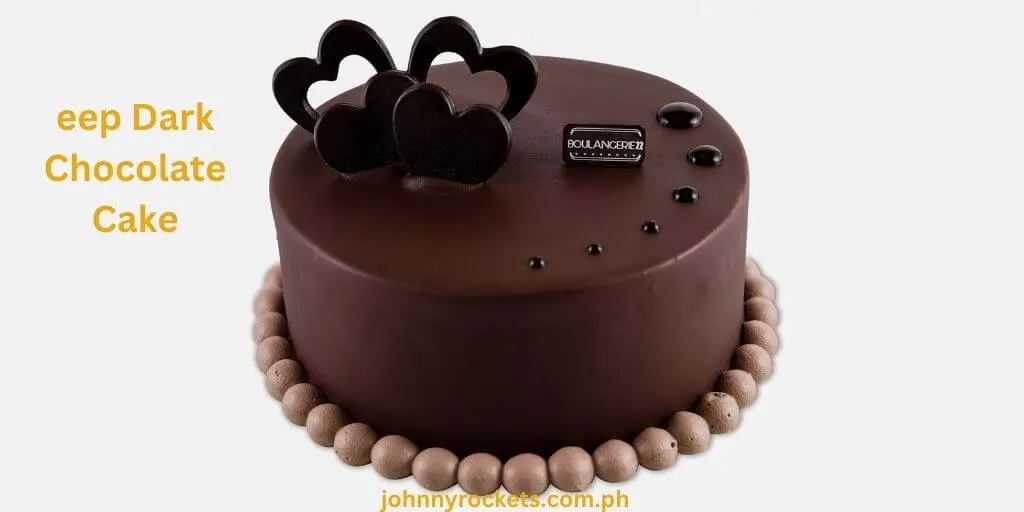 Deep Dark Chocolate Cake