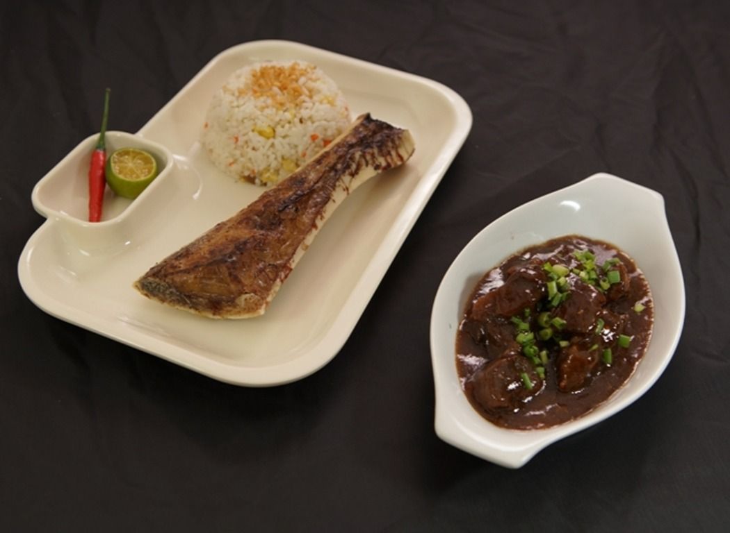 Beef Pares with Bone Marrow