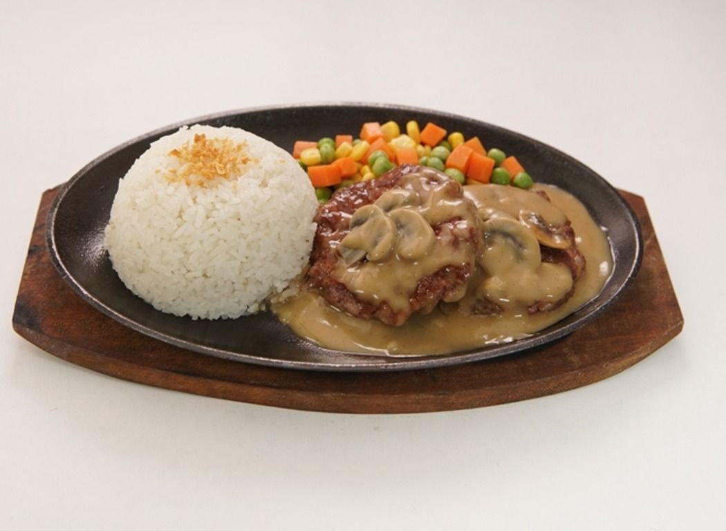 Sizzling Burger Steak 2 Pcs