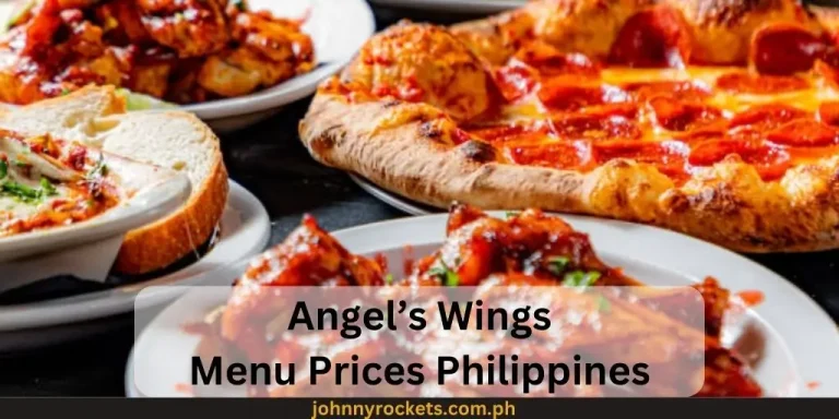 Angel’s Wings Menu Prices Philippines January 2024