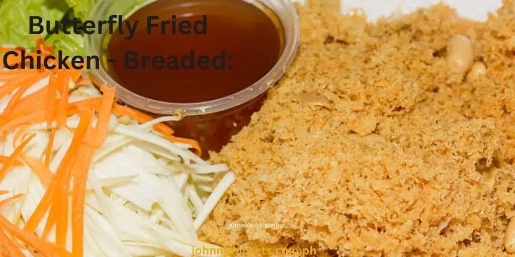 Butterfly Fried Chicken - Breaded: