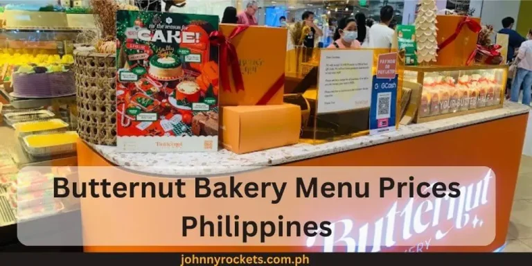 Butternut Bakery Menu Prices Philippines January 2024