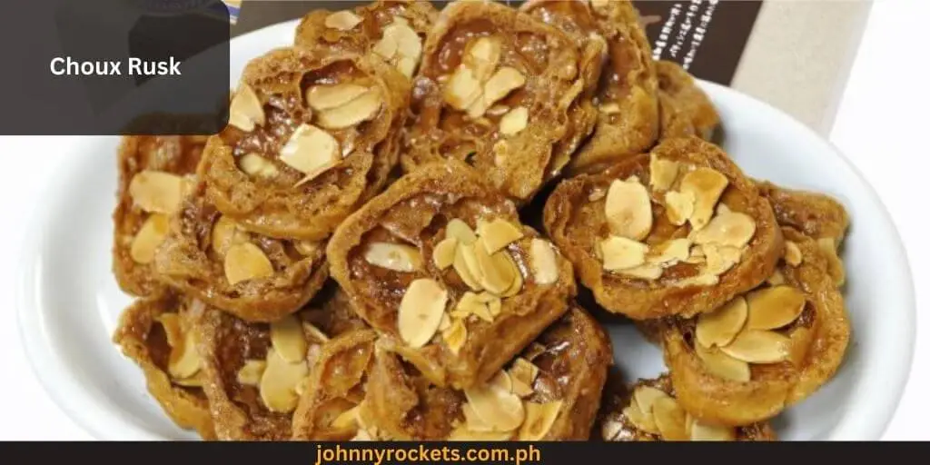 Choux Rusk Popular food item of  Beard Papa's in Philippines