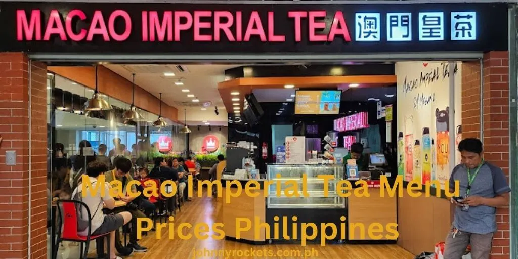 Macao Imperial Tea Menu Prices Philippines 