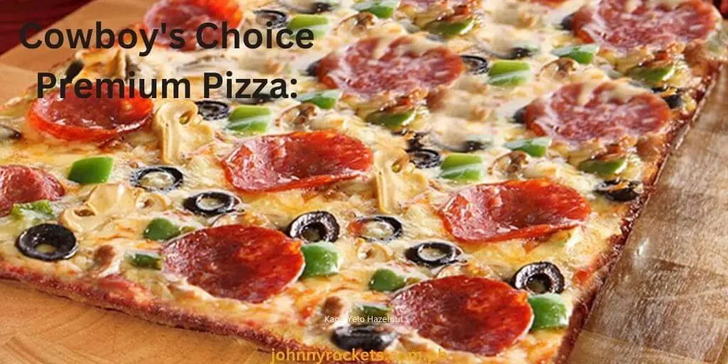 Cowboy's Choice Premium Pizza: