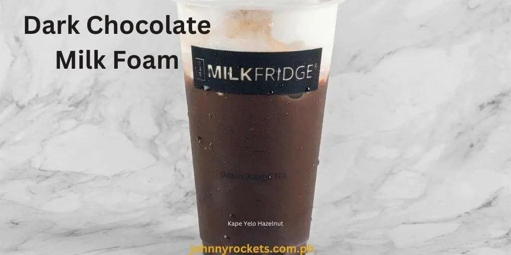 Dark Chocolate Milk Foam: