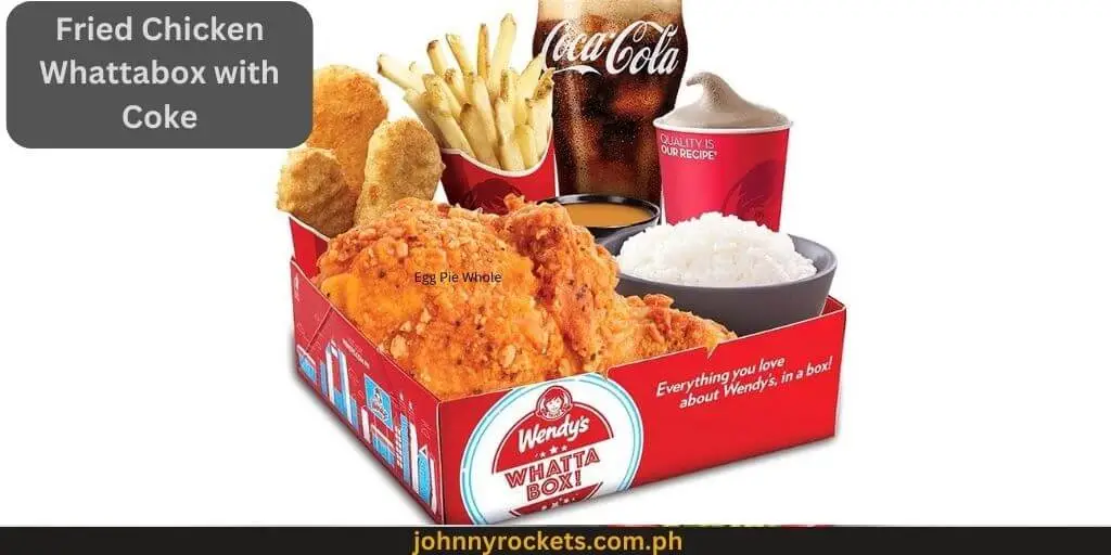 Fried Chicken Whattabox with Coke 1