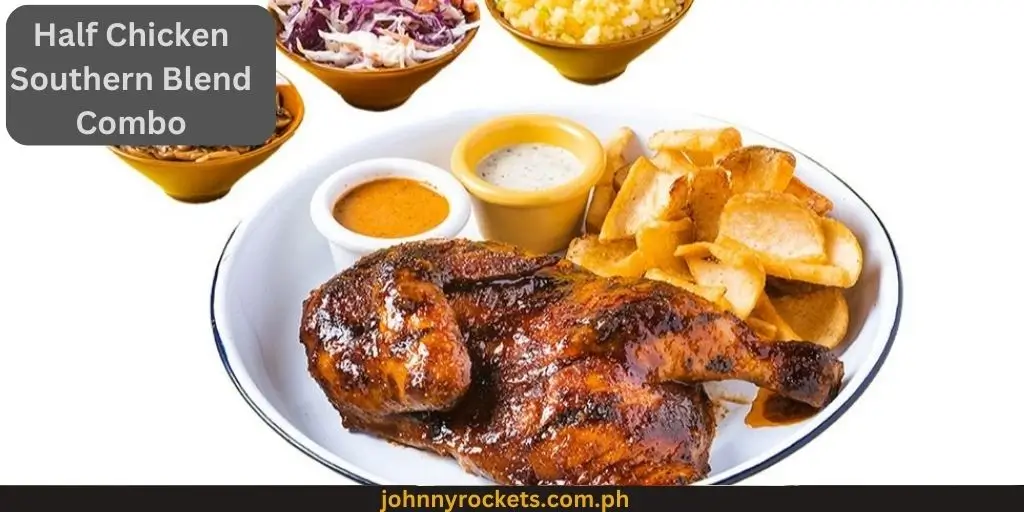 Half Chicken Southern Blend Combo: 