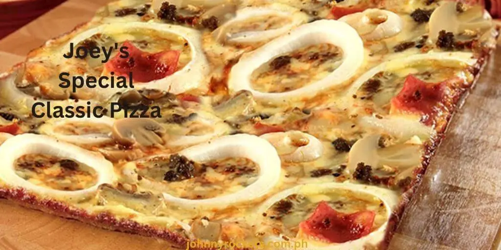 Joey's Special Classic Pizza: