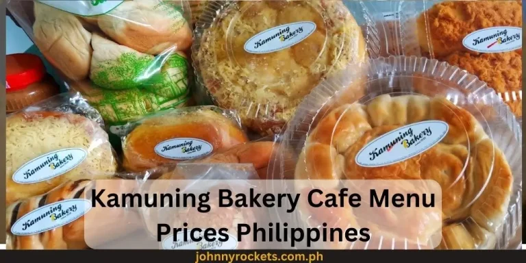 Kamuning Bakery Cafe Menu Prices Philippines January 2024