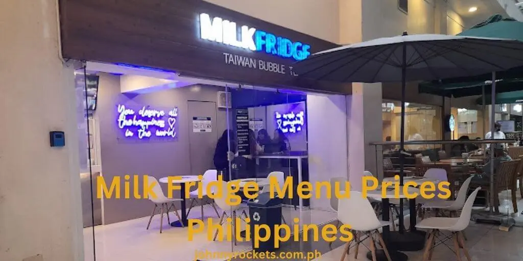 Milk Fridge Menu Prices Philippines 