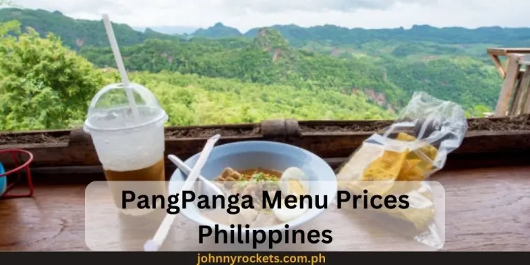 PangPanga Menu Prices Philippines January 2024