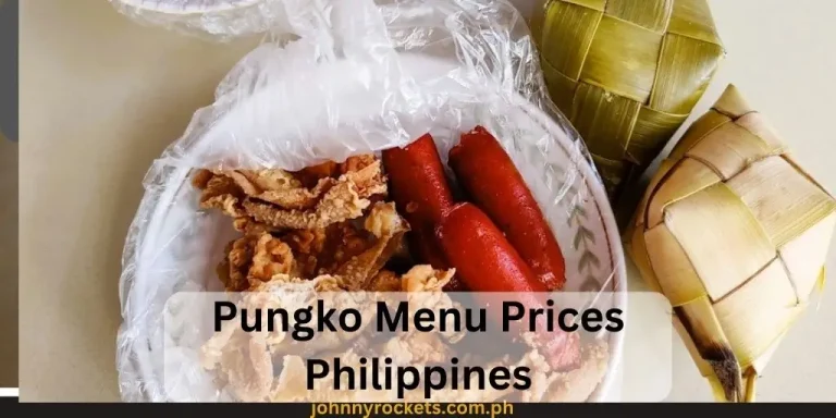 Pungko Menu Prices Philippines January 2024