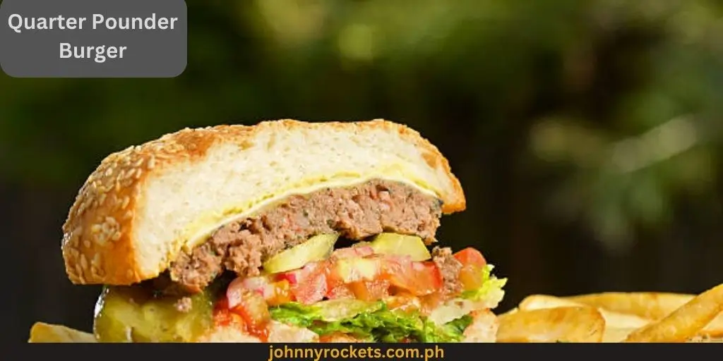 Quarter Pounder Burger