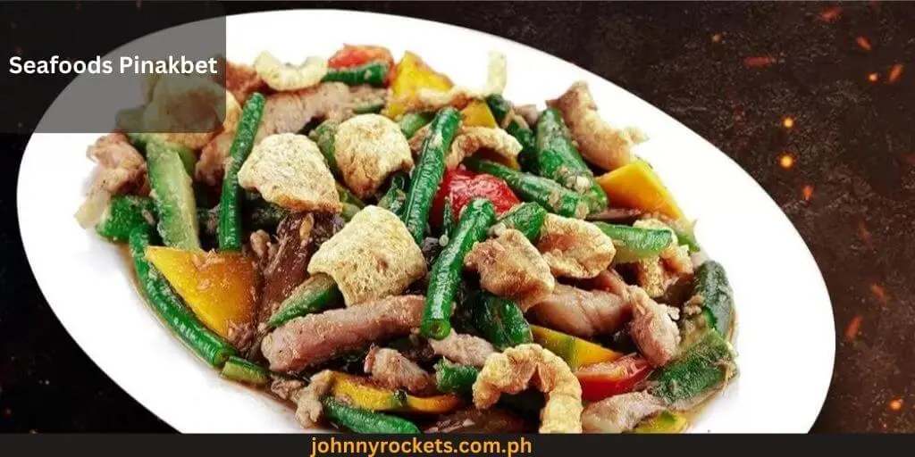 Seafoods Pinakbet Popular food item of  Penong's  in Philippines