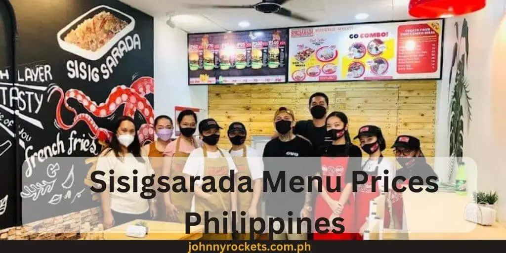 Sisigsarada Menu Prices Philippines