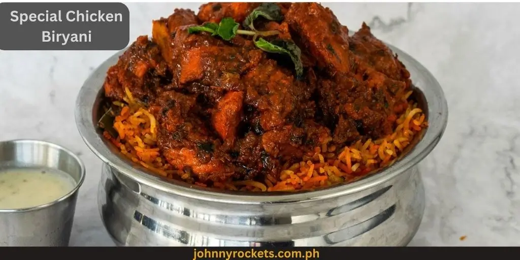 Special Chicken Biryani: