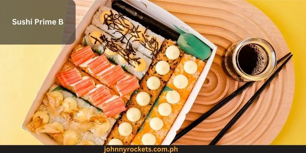 Sushi Prime B Popular food item of  Kanzen Sushi Roll in Philippines