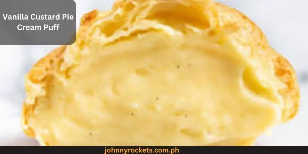 Vanilla Custard Pie Cream Puff Popular food item of  Beard Papa's in Philippines