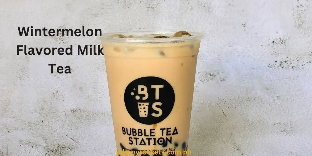 Wintermelon Flavored Milk Tea 1