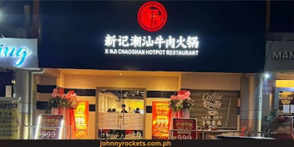 Xinji Chaoshan Beef Hotpot Menu Philippines