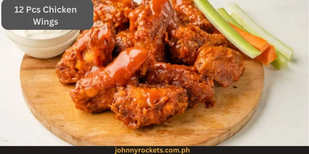 12 Pcs Chicken Wings: 