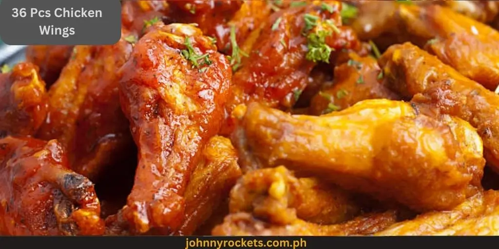 36 Pcs Chicken Wings: