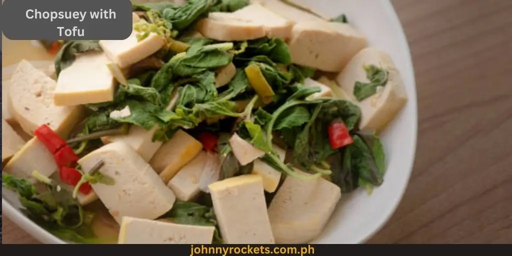 Chopsuey with Tofu