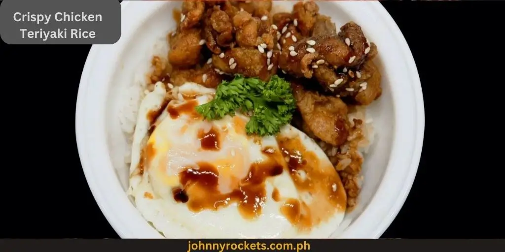 Crispy Chicken Teriyaki Rice 