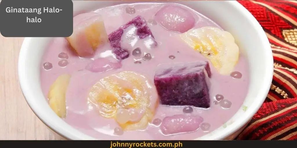 Ginataang Halo-halo: 