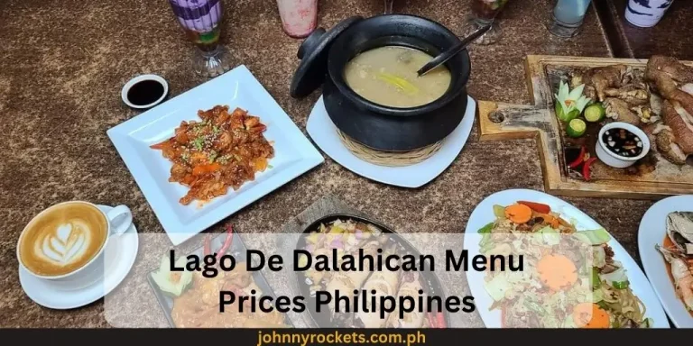 Lago De Dalahican Menu Prices Philippines January 2024