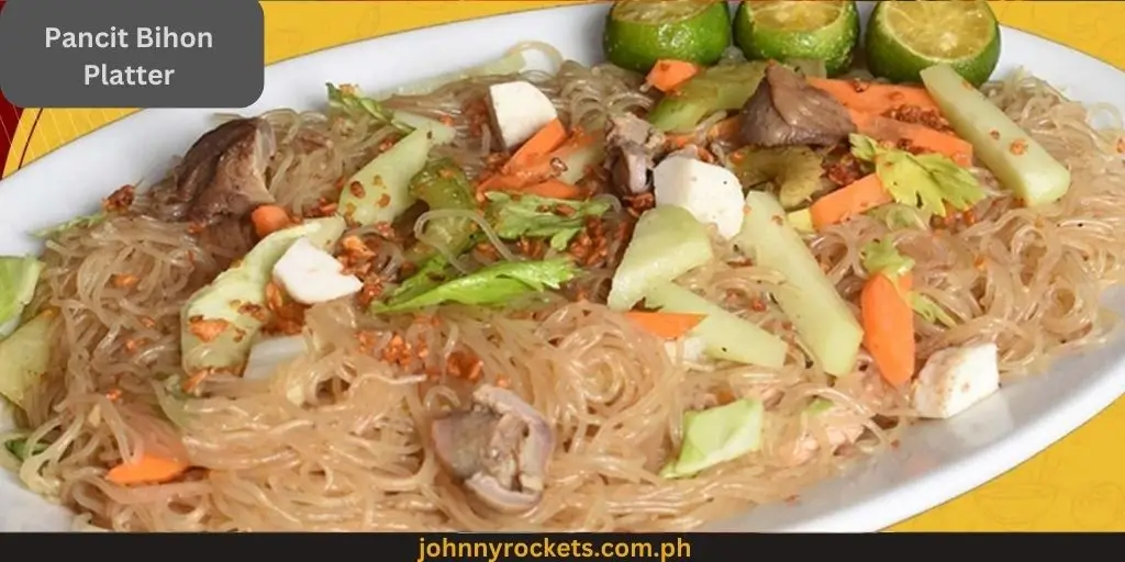 Pancit Bihon Platter