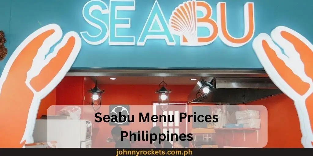 Seabu Menu Prices Philippines