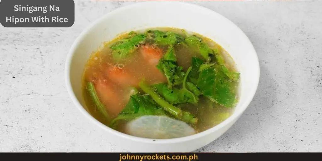 Sinigang Na Hipon With Rice