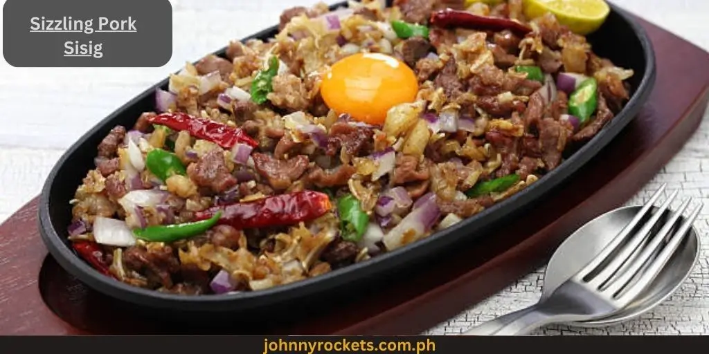 Sizzling Pork Sisig: 