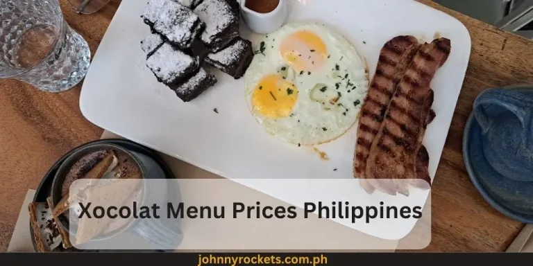 Xocolat Menu Prices Philippines January 2024